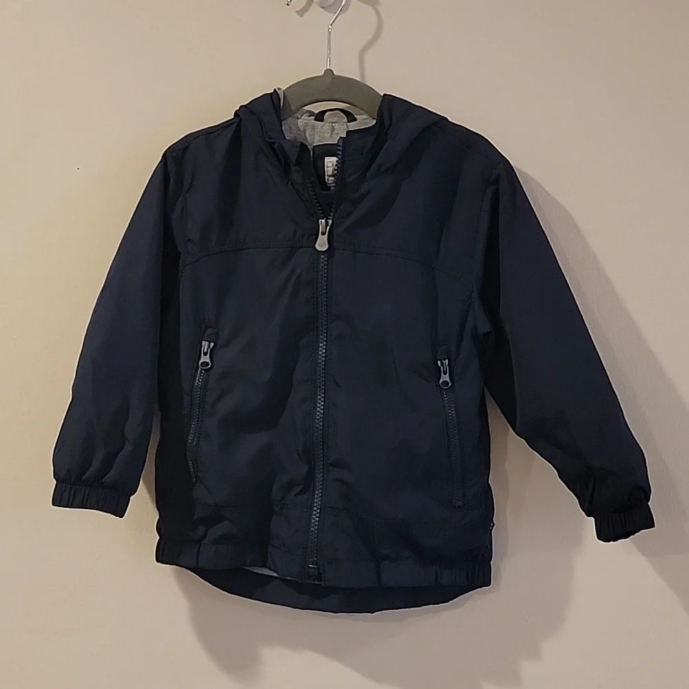 Baby Gap Navy Windbreaker kids 2 Toddler 2t boys